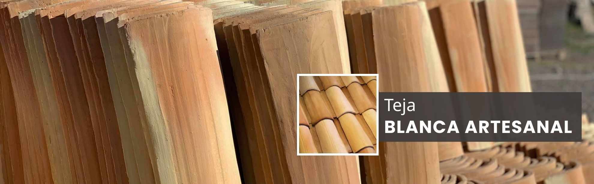 Banner Teja Blanca Artesanal Banner Teja Blanca Artesanal