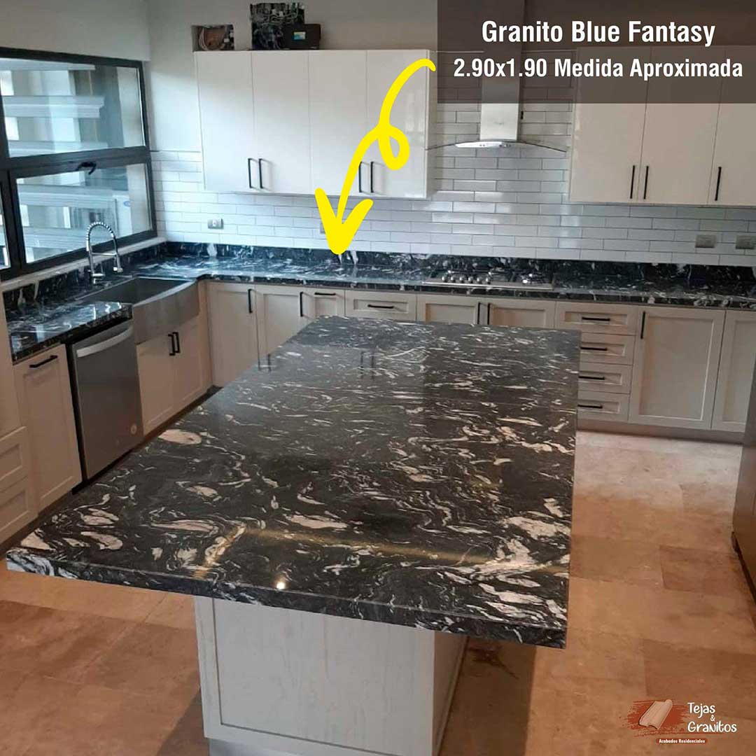 Granito Blue Fantasy