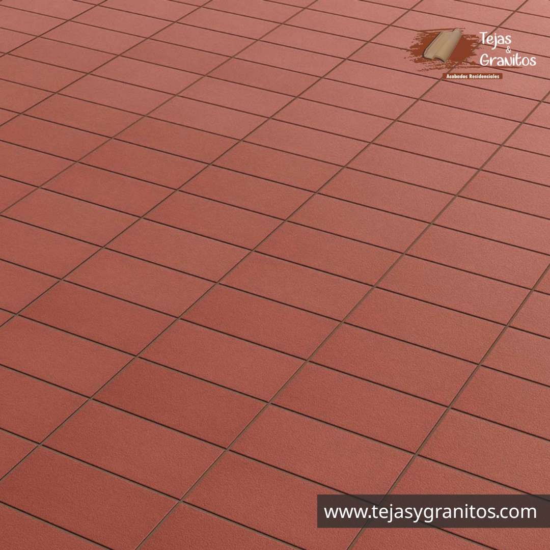Loseta Klinker roja 15x30x1