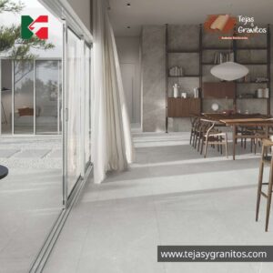 Porcelanato Amiata Gris Claro render
