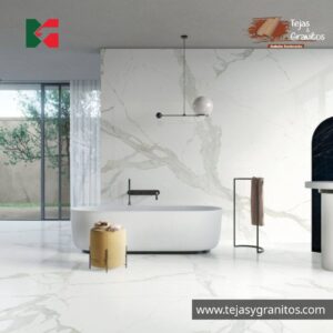 Porcelanato Calacatta Bianco Render
