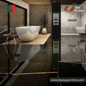 Porcelanato Laurent Negro