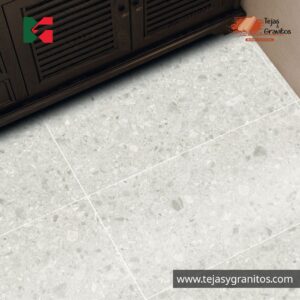 Porcelanato mistral gris claro tyg render