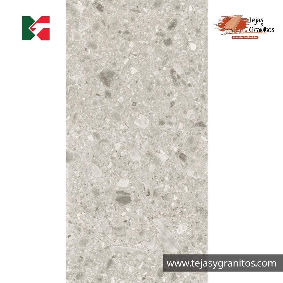 Porcelanato mistral gris claro tyg