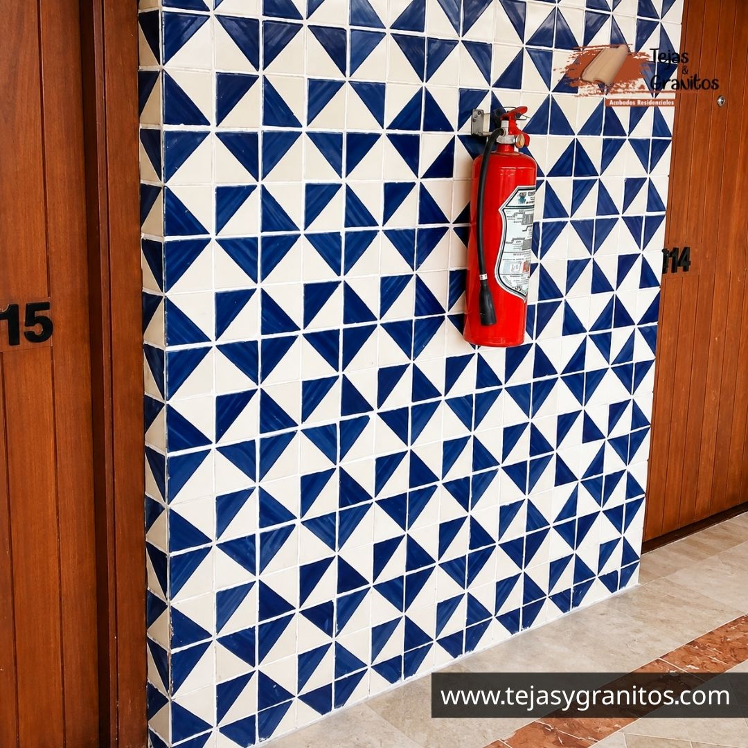 Talavera Arlequín Azul - Imagen 2