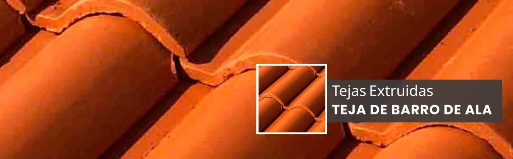 Teja de Barro de Ala