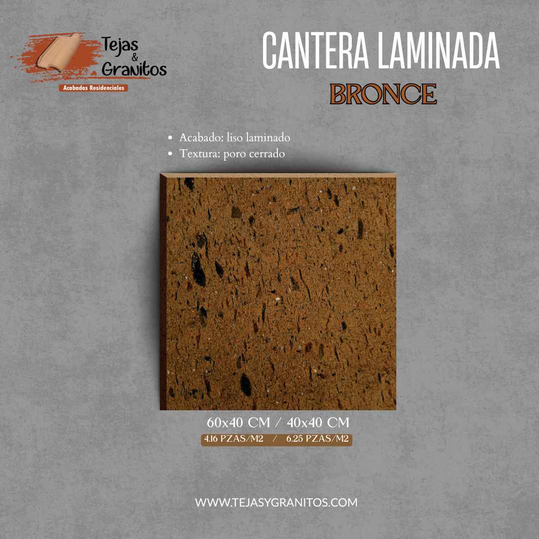 Cantera Laminada Bronce Galería
