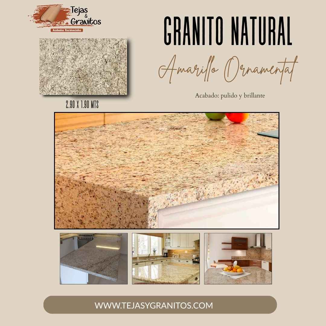 Granito Natural Amarillo Ornamental Galería