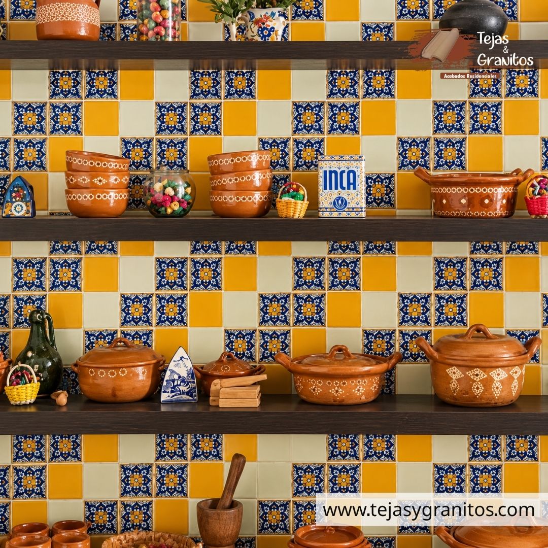 Talavera Lluvia Mostaza - Imagen 2