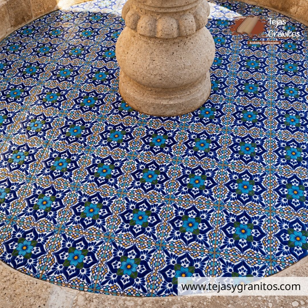 Talavera Lluvia Turquesa - Imagen 2