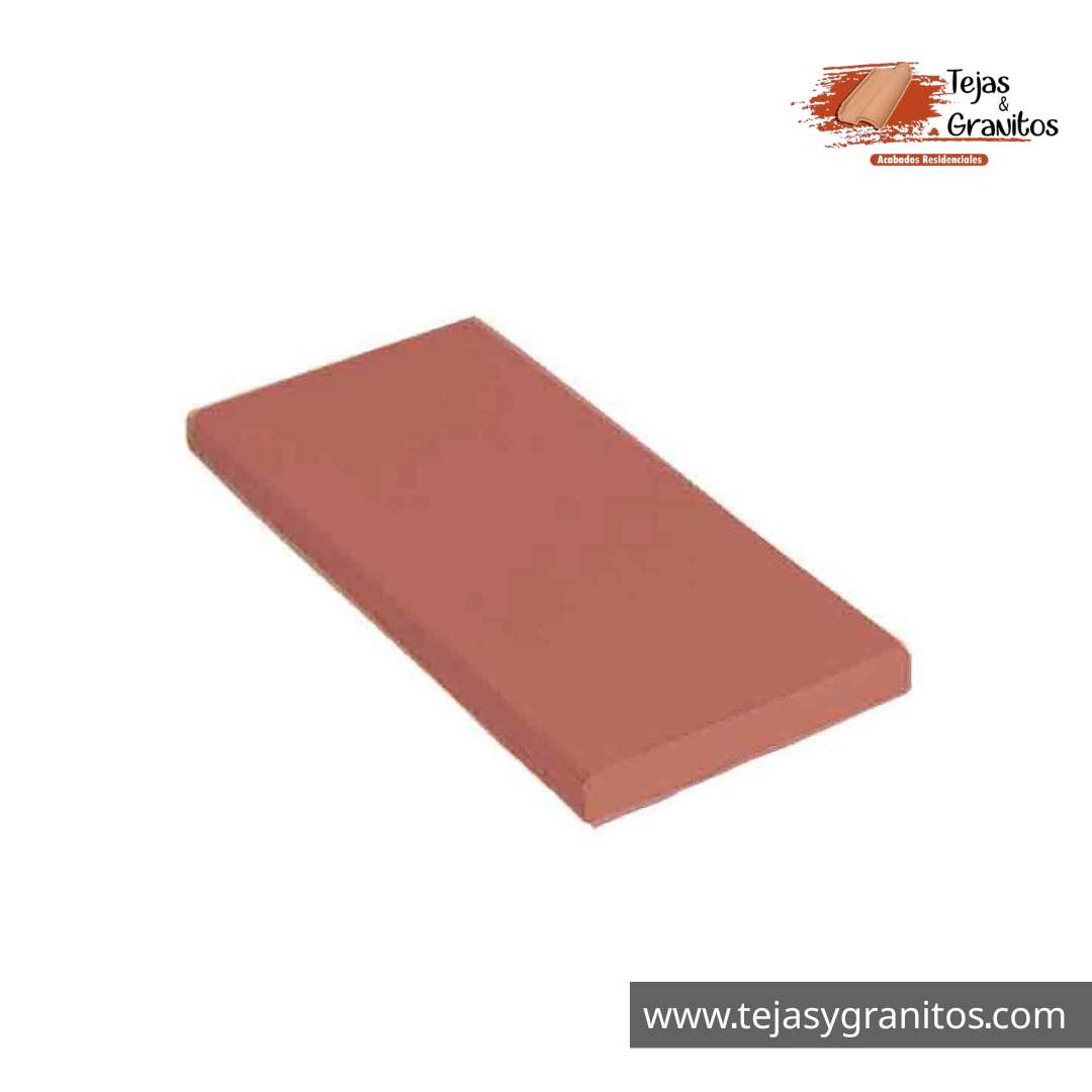 loseta klinker roja 15x30x1 los