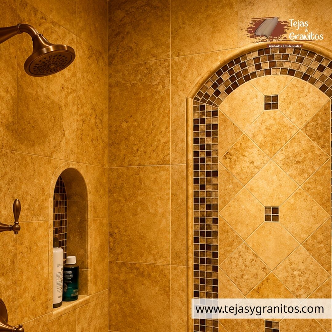 Mármol Travertino Amarillo - Imagen 2