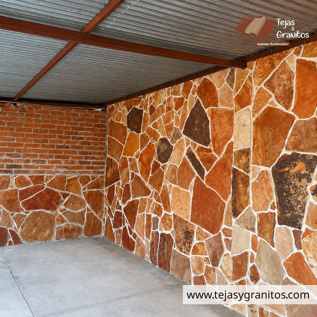 Piedra Laja Rojo Tlayua - Imagen 2