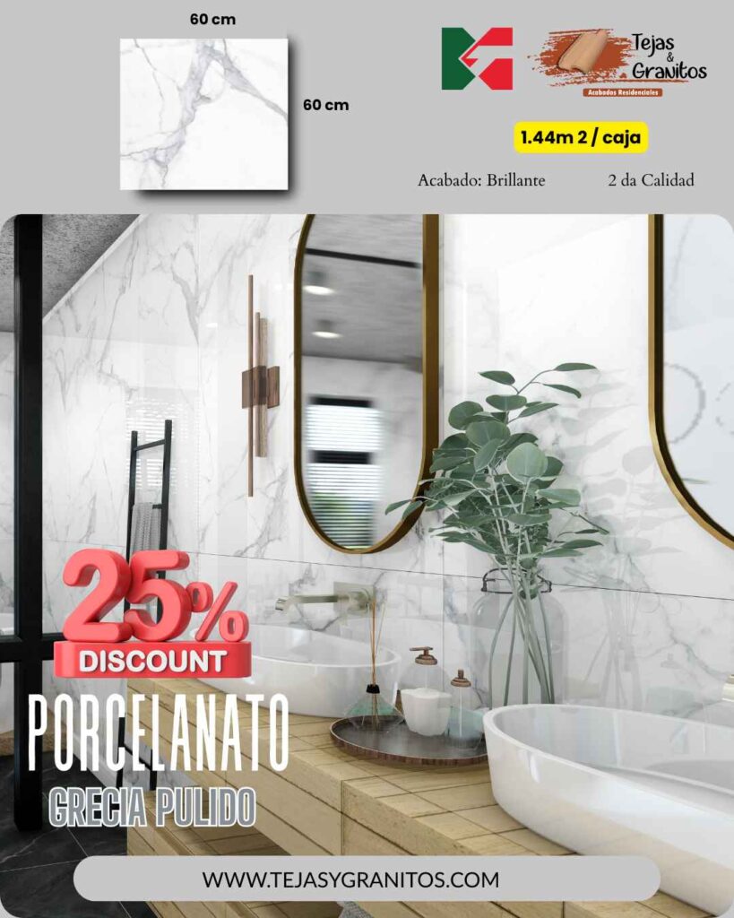 Porcelanato Grecia Pulido Promociones
