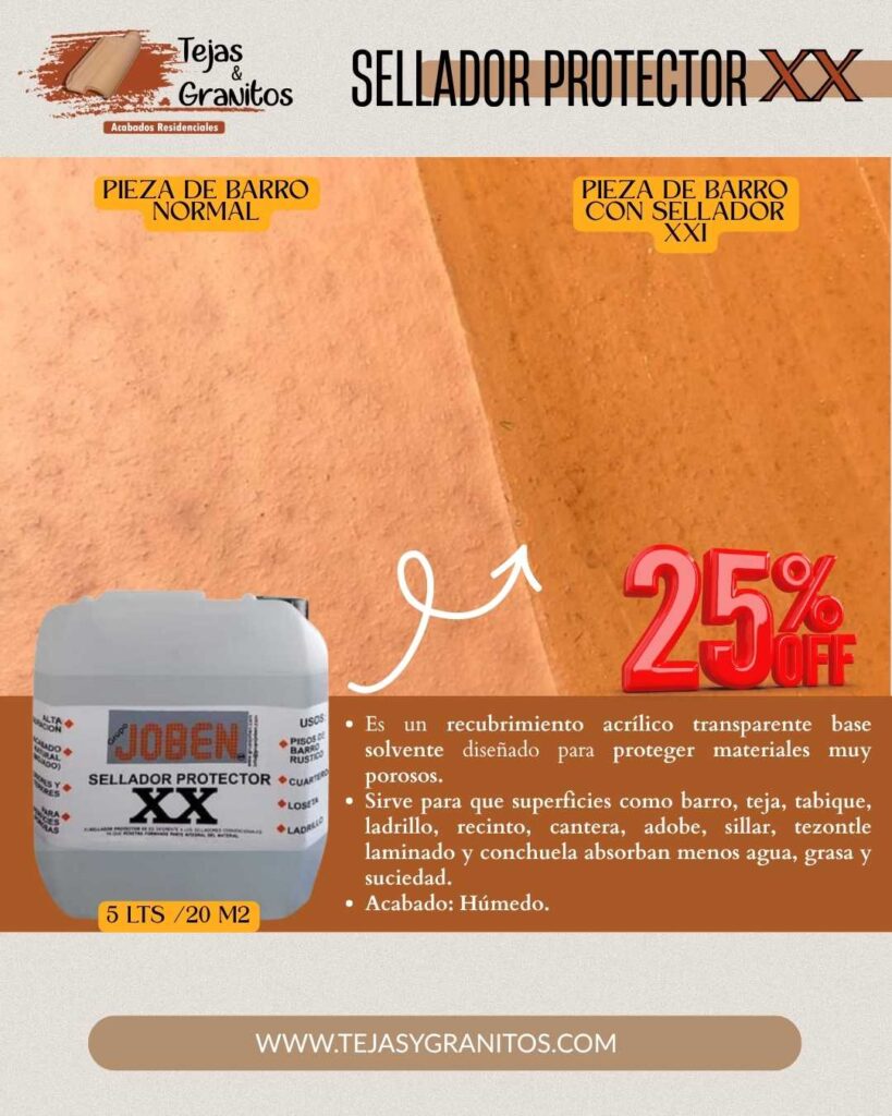 sellador protector xx descuento