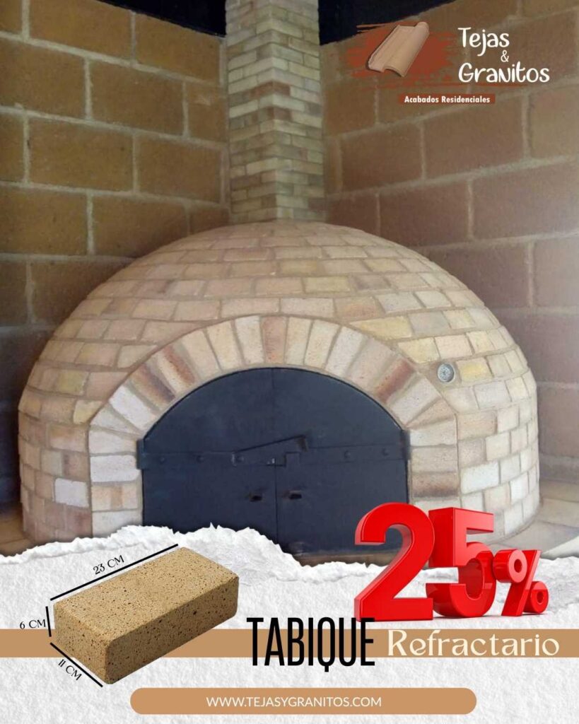tabique refractario descuento