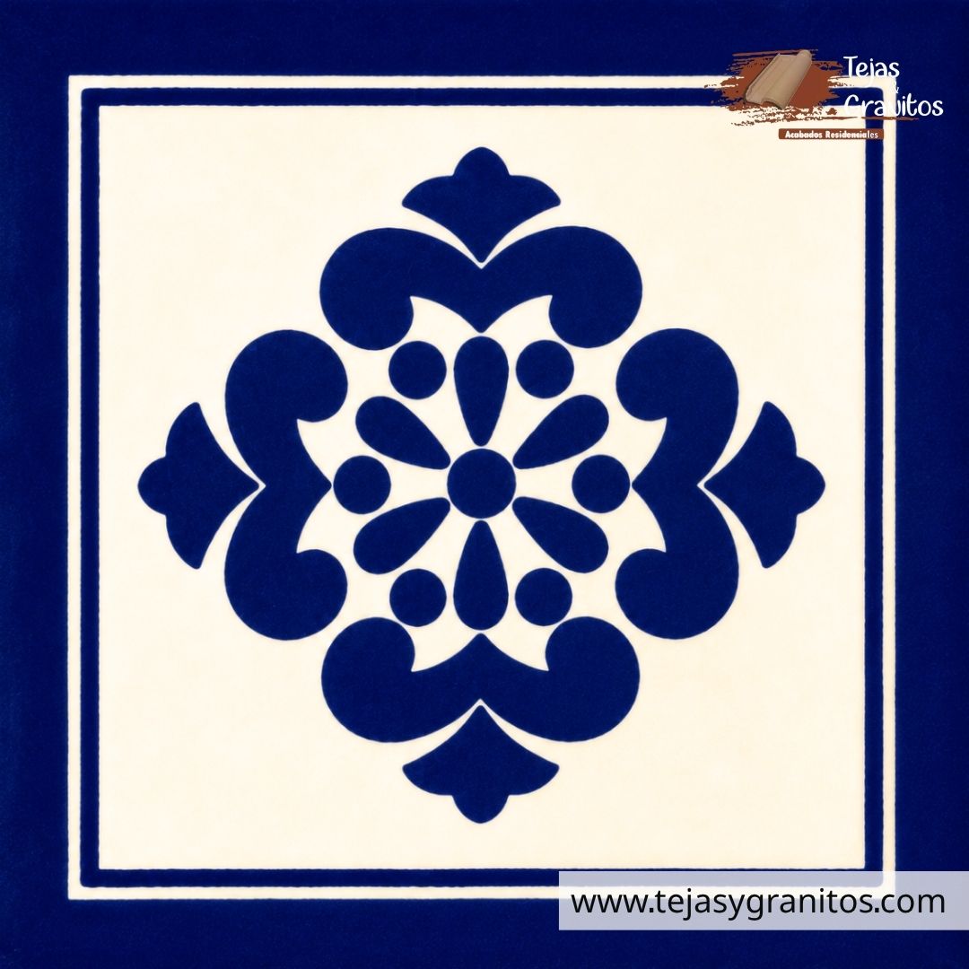Talavera Anita Azul