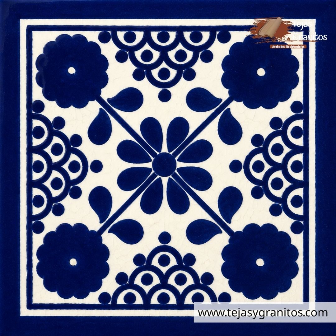 Talavera Damaso Azul