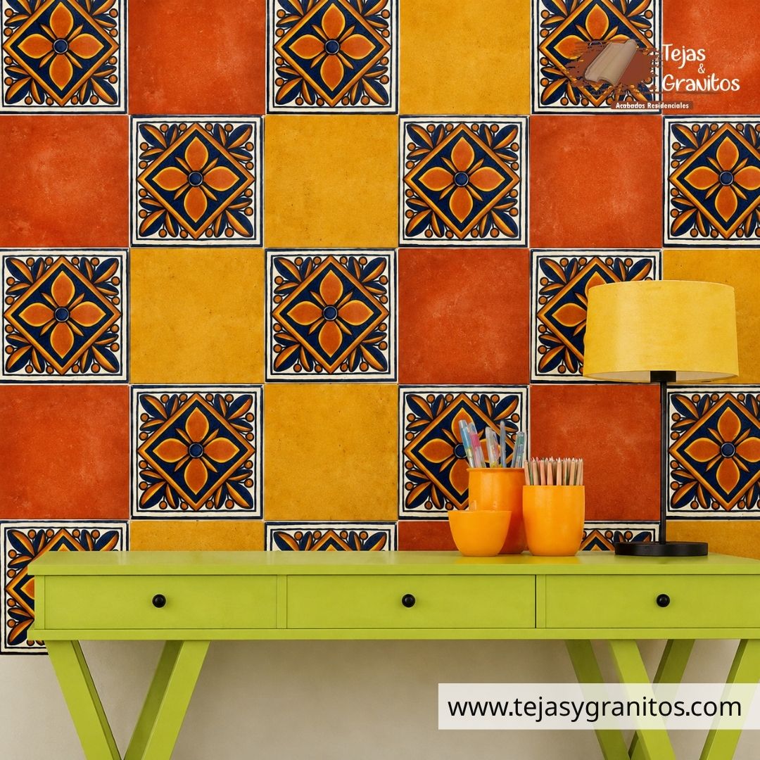 Talavera Mostaza Deslavado - Imagen 2