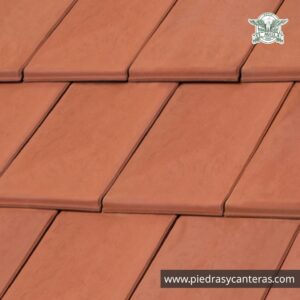 Teja Plana Madera Terracota