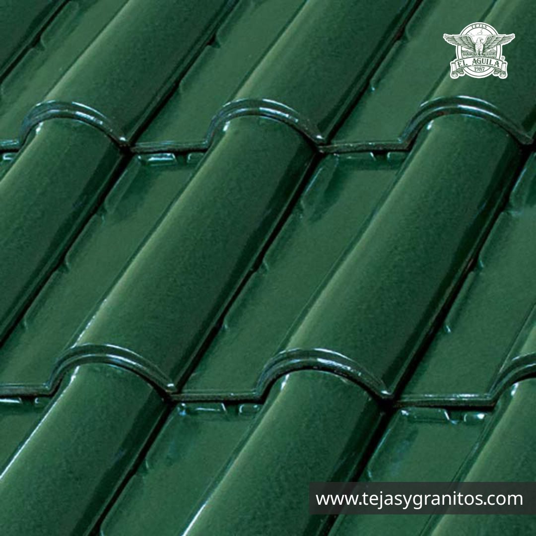 Teja Renacimiento Verde Botella